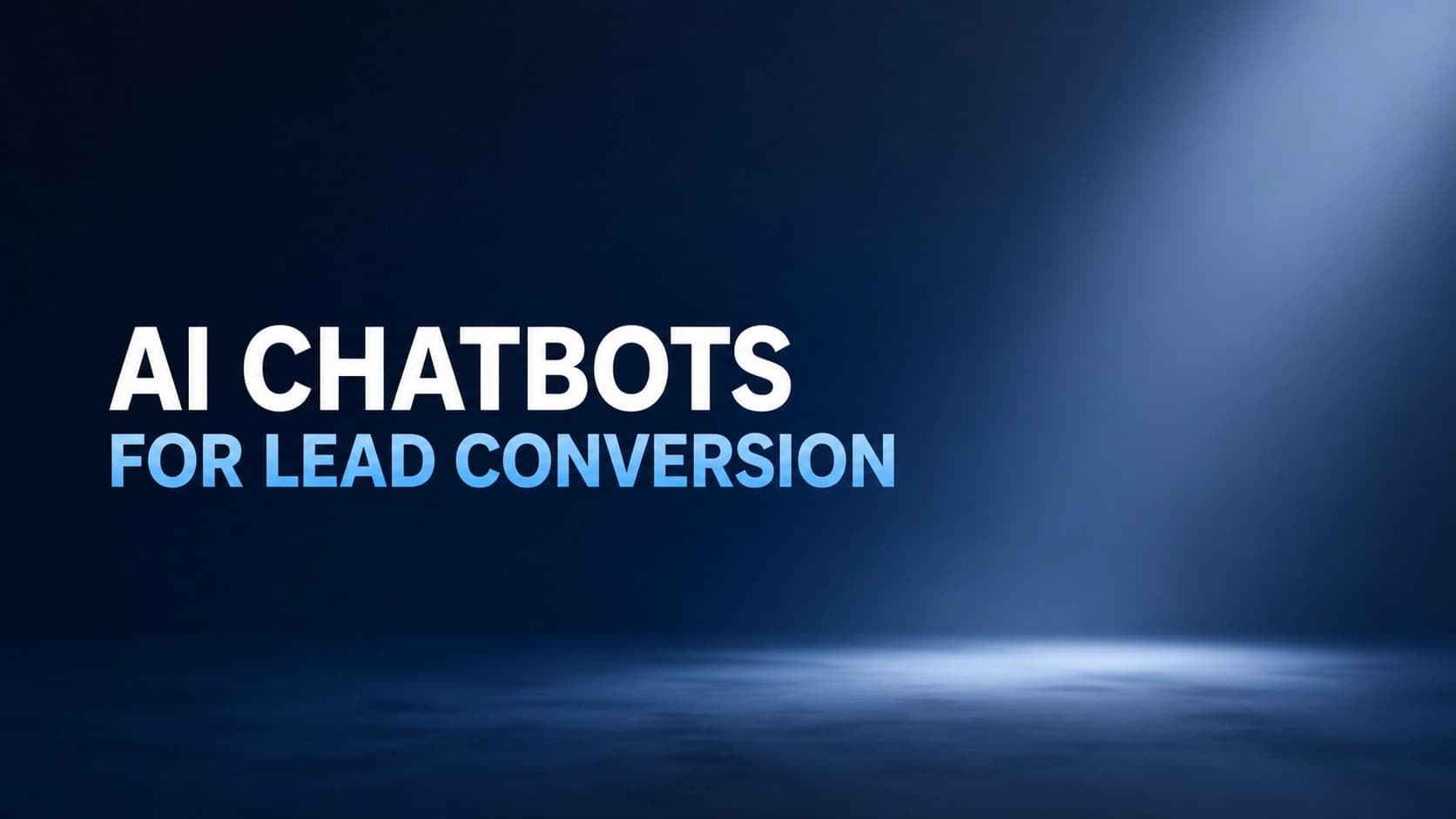 AI chatbots for lead conversion showing automated conversations, customer interaction, and marketing analytics dashboard.